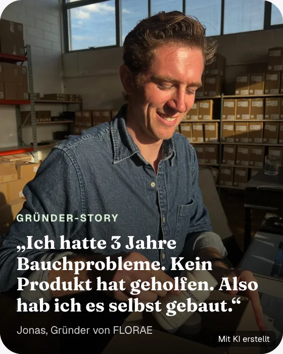 Gründer-Story: Darmgesundheit