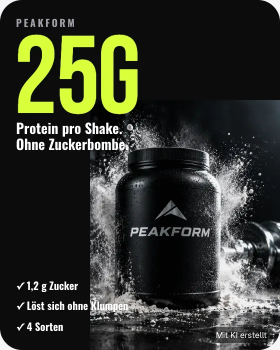 Zahlen-Headline: Sport & Protein