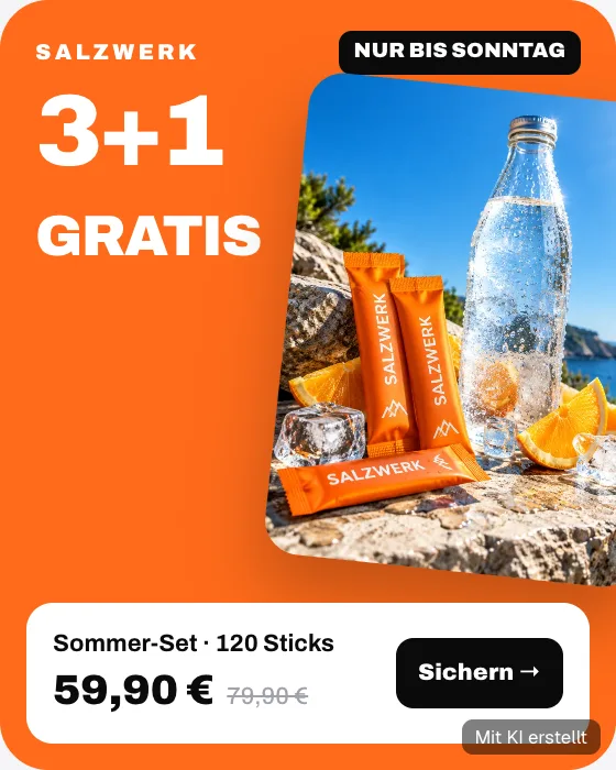 Angebot mit Frist: Sport & Elektrolyte