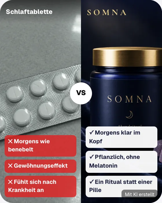 Vergleich mit der Alternative: Schlaf